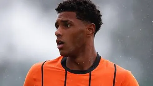 Vinicius Tobias durante partida entre Ipswich Town e Shakhtar Donetsk, em amistoso no ano passado. Foto: Timothy Rogers/