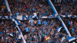 Torcida do Grêmio na Arena durante partida pelo Brasileirão - Foto: Maxi Franzoi/AGIF