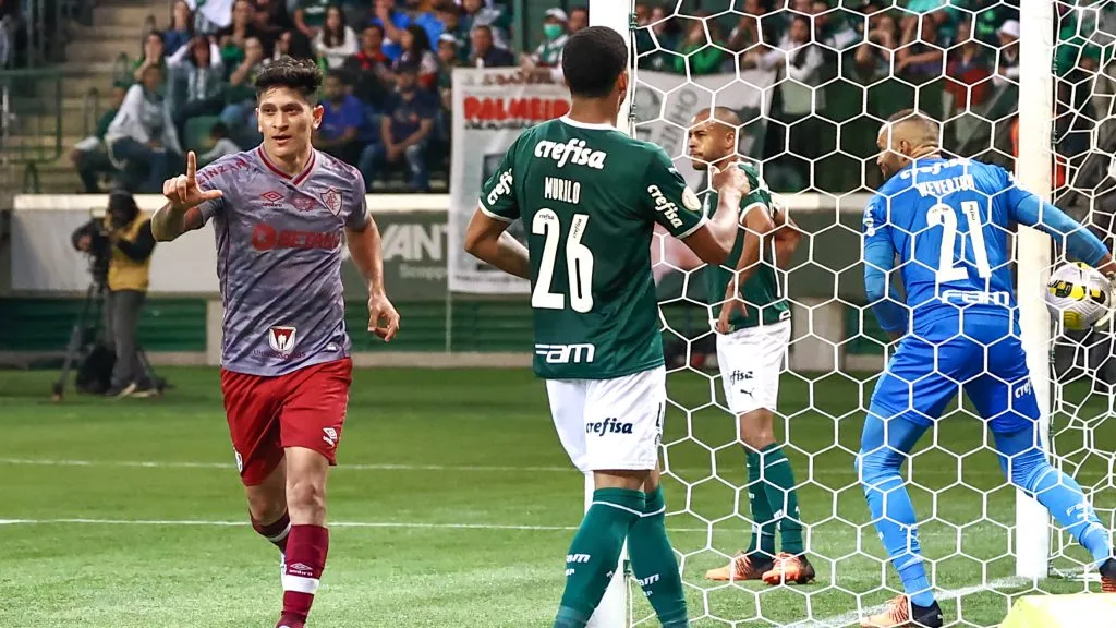 Palmeiras x Fluminense no Brasileirão. Foto: Marcello Zambrana/AGIF