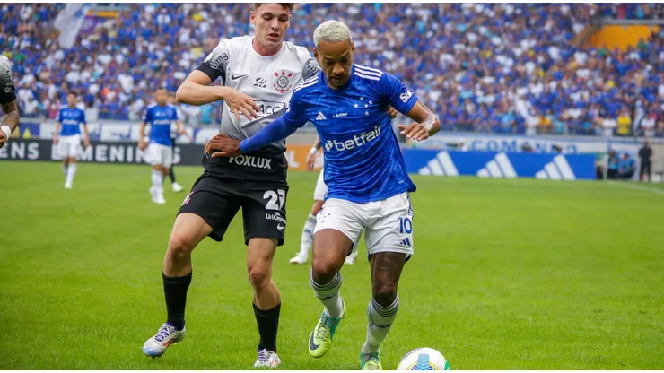 Matheus Pereira em partida diante do Corinthians. Foto: Allan Calisto/Fotoarena/Sipa USA