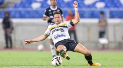 Jean Irmen, jogador do Novorizontino, durante a partida