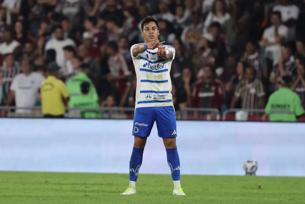 Kaio Jorge vive fase artilheira no Cruzeiro. (Photo by Wagner Meier/Getty Images)