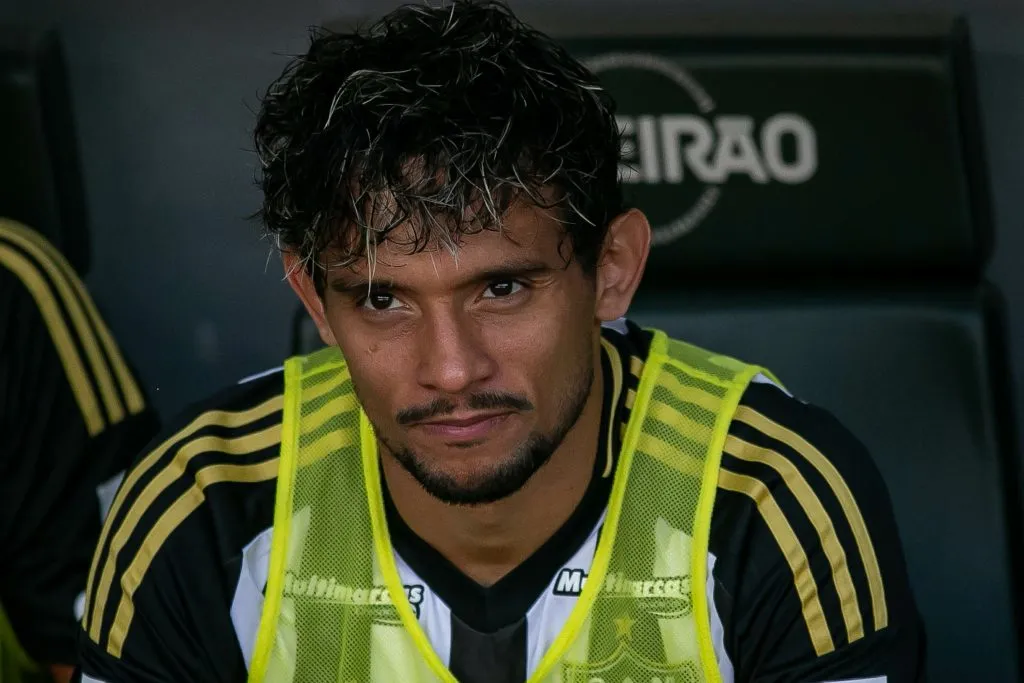 Scarpa vive má fase no Atlético Mineiro em 2025 . Foto: Fernando Moreno/AGIF