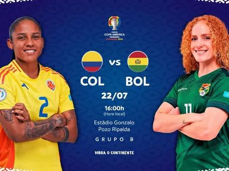 Colômbia encara Bolívia por vaga na semifinal
