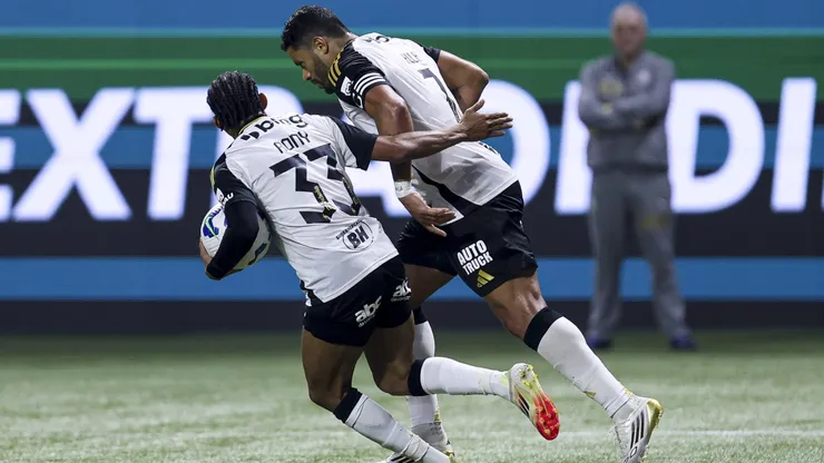 Atlético Mineiro comemora gol - (Photo by Ricardo Moreira/Getty Images)