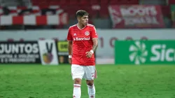 Carlos Palácios jogador do Internacional durante partida contra o Sao Jose no estadio Beira-Rio pelo campeonato Gaucho 2021. Foto: Fernando Alves/AGIF