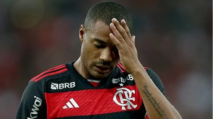 De La Cruz sofre com problemas físicos no Flamengo - Foto: Wagner Meier.