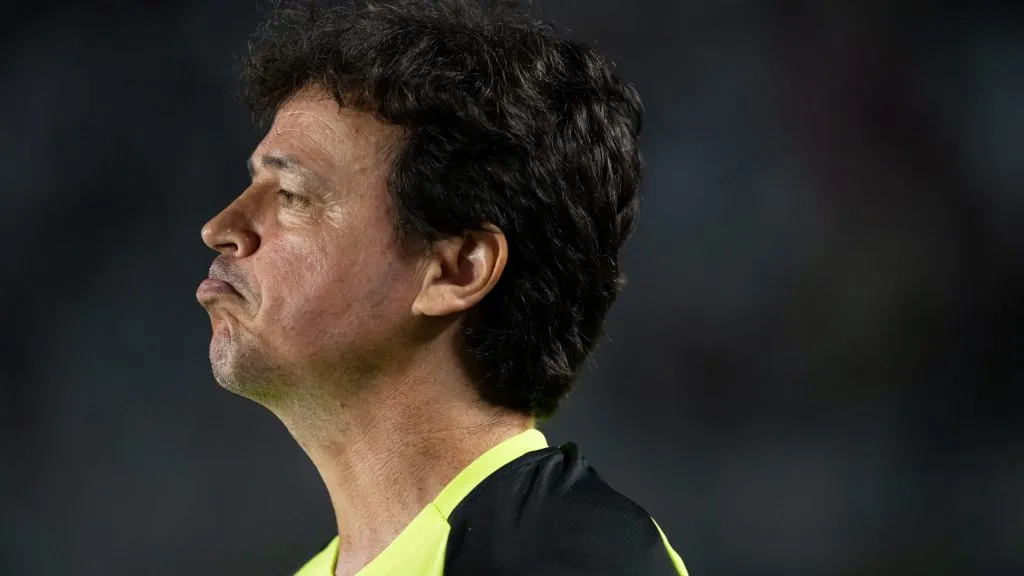 Fernando Diniz durante partida. Foto: Jorge Rodrigues/AGIF