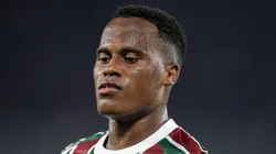 RJ - RIO DE JANEIRO - 17/07/2025 - BRASILEIRO A 2025, FLUMINENSE X CRUZEIRO - Arias ex-jogador do Fluminense durante partida contra o Cruzeiro no estadio Maracana pelo campeonato Brasileiro A 2025.