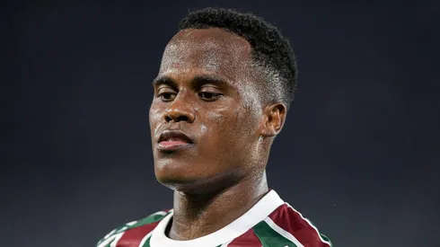 RJ - RIO DE JANEIRO - 17/07/2025 - BRASILEIRO A 2025, FLUMINENSE X CRUZEIRO - Arias ex-jogador do Fluminense durante partida contra o Cruzeiro no estadio Maracana pelo campeonato Brasileiro A 2025.