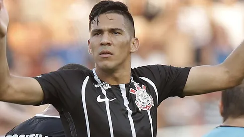Balbuena durante partida entre Bragantino e Corinthians, no Pacaembu, pelo Paulistão 2018.