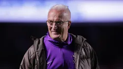 Dorival durante partida no Morumbis contra o SPFC.