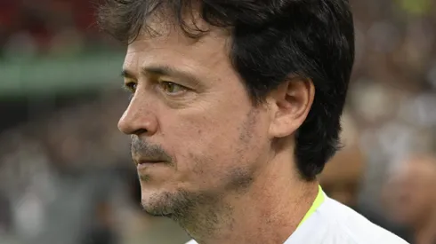 Fernando Diniz durante partida entre Vasco e Botafogo, no Estádio Mané Garrincha, pelo Brasileirão.