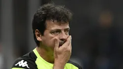 DF - BRASILIA - 12/07/2025 - BRASILEIRO A 2025, VASCO X BOTAFOGO - Fernando Diniz tecnico do Vasco durante partida contra o Botafogo no estadio Mane Garrincha pelo campeonato Brasileiro A 2025.