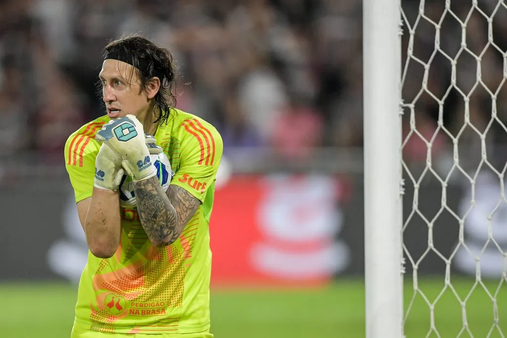 RJ – RIO DE JANEIRO – 17/07/2025 – BRASILEIRO A 2025, FLUMINENSE X CRUZEIRO – Cassio goleiro do Cruzeiro durante partida contra o Fluminense no estadio Maracana pelo campeonato Brasileiro A 2025. Foto: Thiago Ribeiro/AGIF