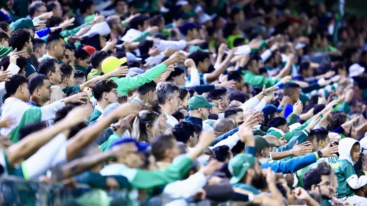 Torcida do Palmeiras na Arena Barueri - Foto: Marcello Zambrana/AGIF