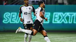 Hulk comemora gol marcado em partida diante do Palmeiras. Foto: Roberto Casimiro/Fotoarena/Sipa USA