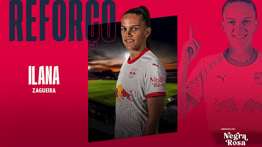 Anúncio de Ilana Mendonça pelo RB Bragantino