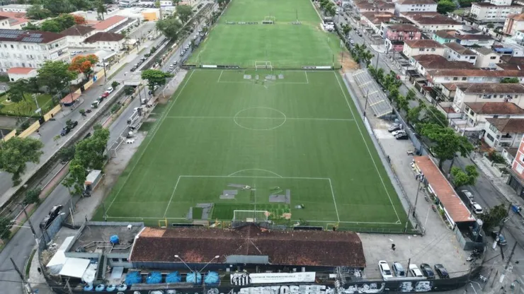 CT Rei Pelé irá à leilão (Foto: Divulgação / Santos FC)