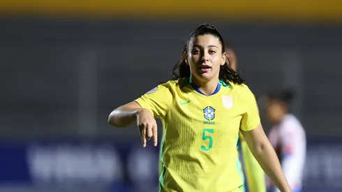 Duda Sampaio marcou o quarto gol do Brasil contra o Paraguai - Foto: Lívia Villas Boas/ CBF