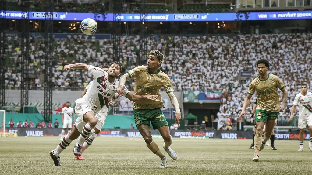 Fluminense eliminou qualquer possibilidade de rebaixamento ao superar o Palmeiras. Foto: Marcelo Gonçalves/Fluminense.