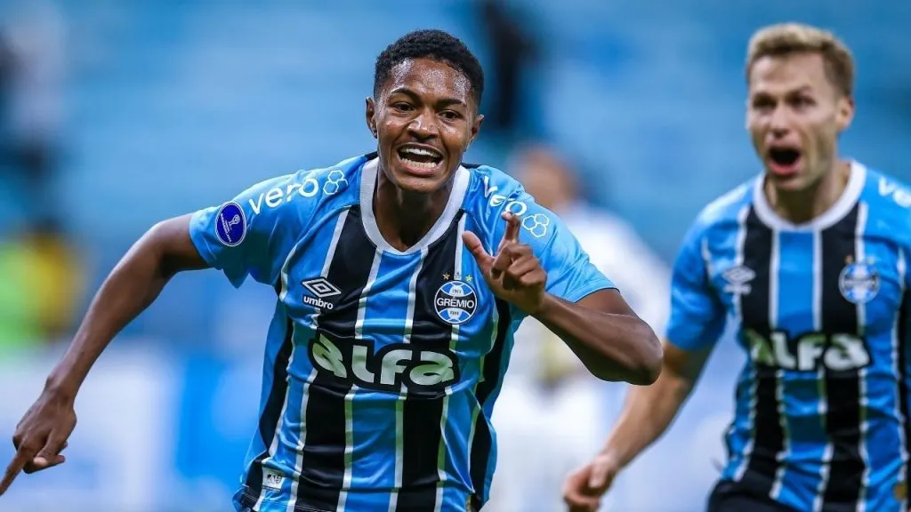 Riquelme vai para o jogo contra o Alianza Lima como titular do Grêmio – Foto: LUCAS UEBEL/GFPA