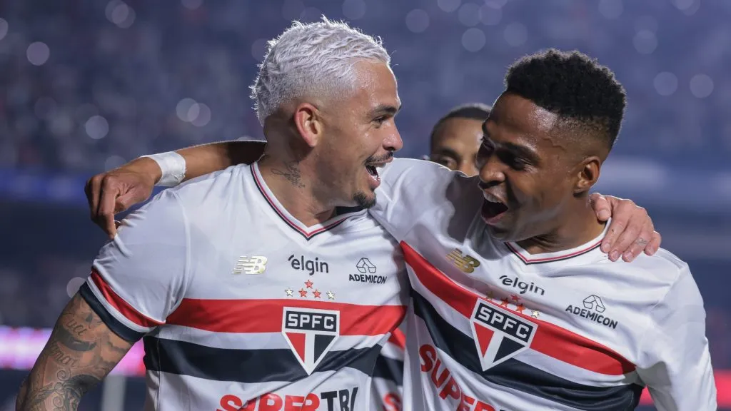 São Paulo vem de vitória no Brasileirão Betano. Foto: Marcello Zambrana/AGIF.