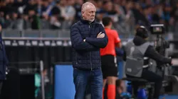 Mano Menezes durante o confronto do Grêmio diante do Alianza Lima. Foto: Maxi Franzoi/AGIF
