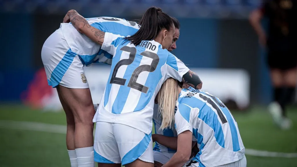 Seleção Argentina Feminina em campo