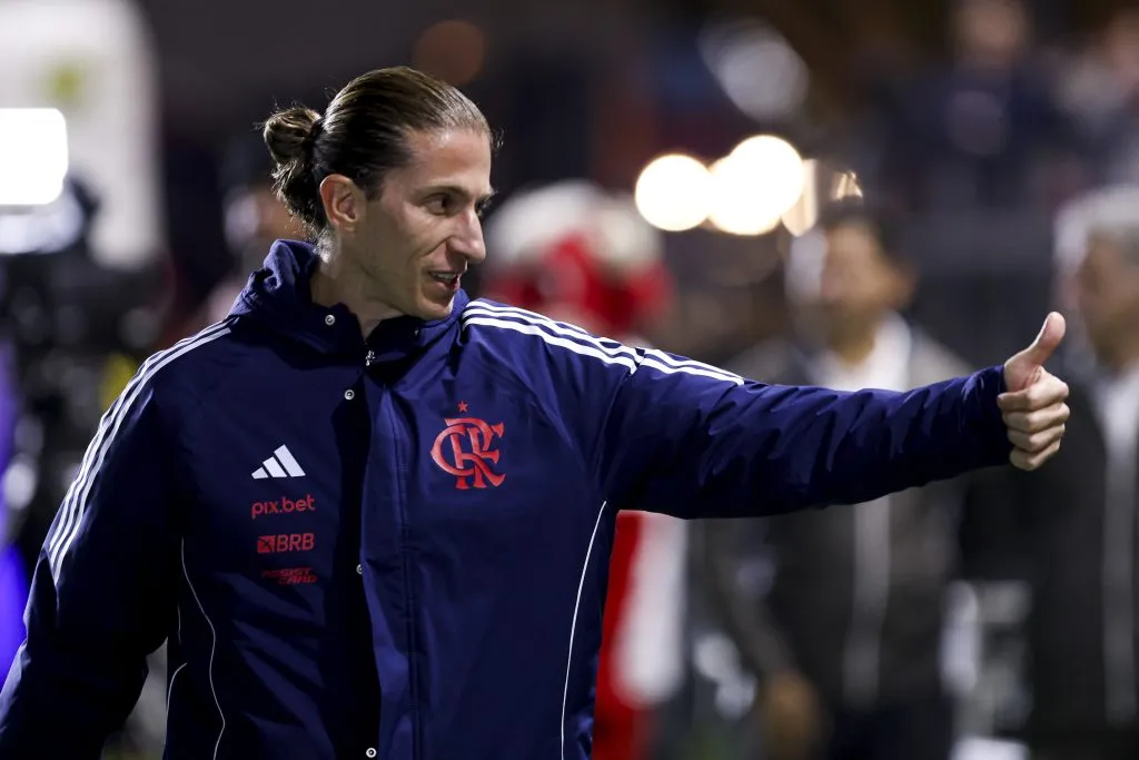 Filipe Luís técnico do Flamengo – (Photo by Ricardo Moreira/Getty Images)