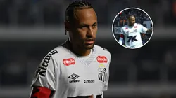 Neymar fica irritado após derrota do Santos para o Inter e discute com torcedor na Vila Belmiro. FotoxFoto: AGIFxReprodução
