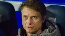 Fernando Seabra, técnico do Bragantino, durante partida contra o Flamengo no estadio Cicero De Souza Marques pelo campeonato Brasileiro A 2025. Foto: Anderson Romao/AGIF