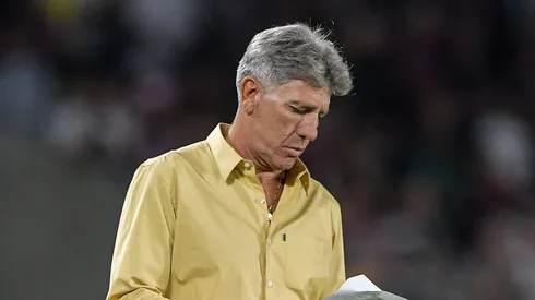 RJ - RIO DE JANEIRO - 17/07/2025 - BRASILEIRO A 2025, FLUMINENSE X CRUZEIRO - Renato Gaucho tecnico do Fluminense durante partida contra o Cruzeiro no estadio Maracana pelo campeonato Brasileiro A 2025.