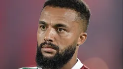 Samuel Xavier durante a partida do Nense contra o Verdão