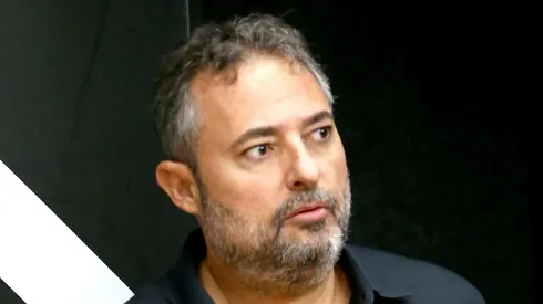 SP - SANTOS - 25/06/2025 - SANTOS, APRESENTACAO - Executivo de futebol Alexandre Mattos durante sua apresentacao oficial em coletiva de imprensa realizada no Vila Belmiro.