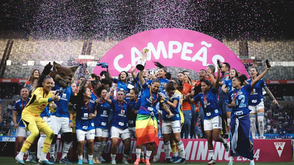 Cruzeiro campeão do Campeonato Mineiro Feminino de 2024