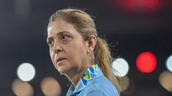 Leila Pereira no Palmeiras. Foto: Thiago Ribeiro/AGIF