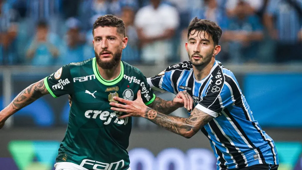 Grêmio x Palmeiras. Foto: Maxi Franzoi/AGIF