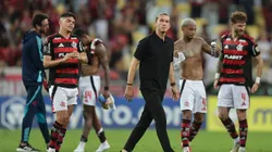 Filipe Luís transforma o Flamengo após o intervalo com mudanças assertivas. Foto: Thiago Ribeiro/AGIF