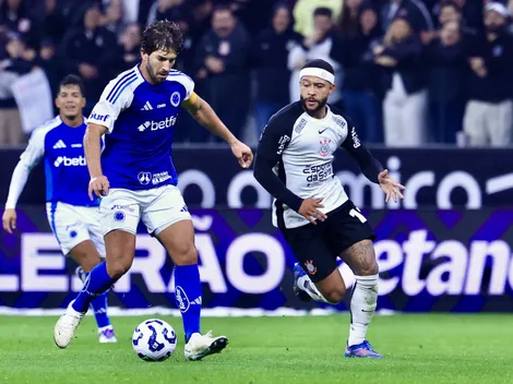 Memphis e Cássio brilham em empate entre Corinthians e Cruzeiro