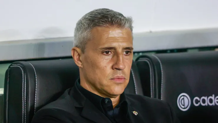 Crespo é exaltado pelos torcedores do São Paulo. Foto: Luiz Erbes/AGIF