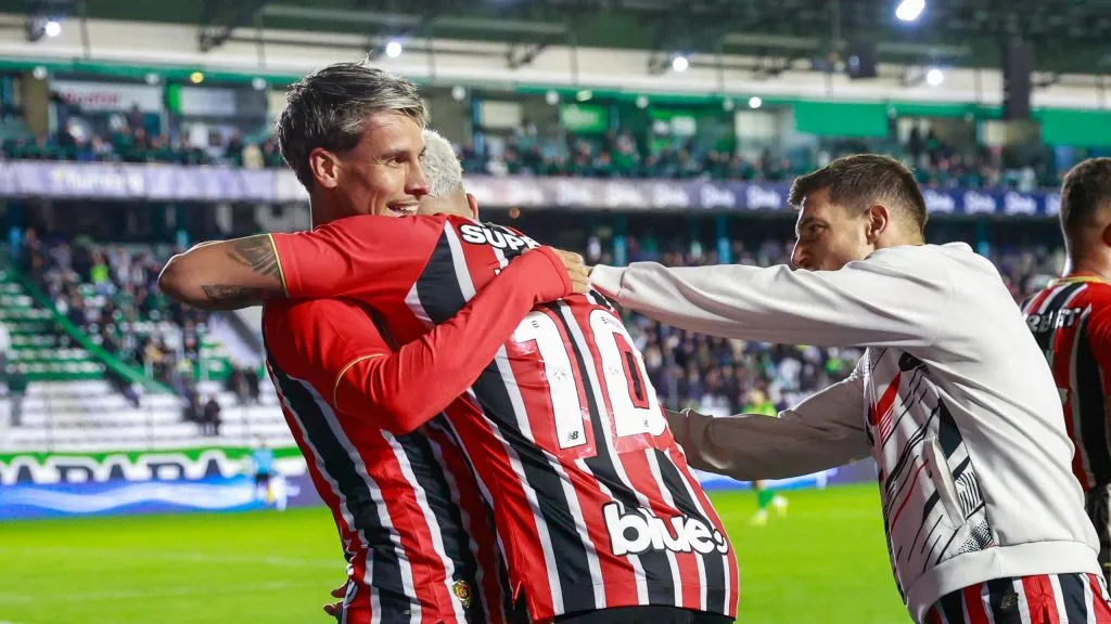 São Paulo venceu o jogo de ontem (24) em Caxias. Foto: Luiz Erbes/AGIF