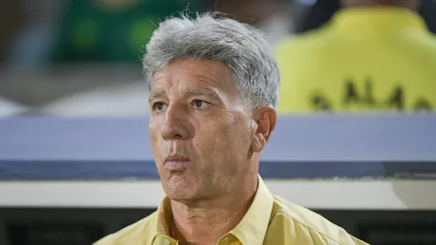 Renato Portaluppi durante partida do Flu no Maracanã