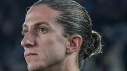 RJ - RIO DE JANEIRO - 20/07/2025 - BRASILEIRO A 2025, FLAMENGO X FLUMINENSE - Filipe Luis tecnico do Flamengo durante partida contra o Fluminense no estadio Maracana pelo campeonato Brasileiro A 2025.