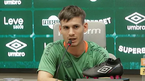 Lavega no Fluminense. FOTO: LUCAS MERÇON / FLUMINENSE F.C.