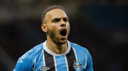 Braithwaite em ação contra o Corinthians. - Foto: AGIF