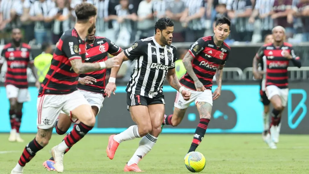 Hulk jogador do Atletico durante partida contra o Flamengo no estadio Arena MRV pelo campeonato Copa Do Brasil 2024. Foto: Gilson Lobo/AGIF