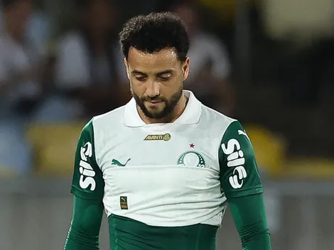 Média de participações de Felipe Anderson no Palmeiras de 2024 para 2025 cai em 50%