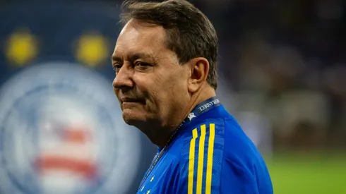 Pedrinho BH durante partida entre Cruzeiro e Bahia, no Mineirão, pelo Brasileirão.