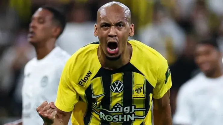 Grêmio tem interesse em Fabinho, do Al-Ittihad - Foto: Reprodução/Al-Ittihad